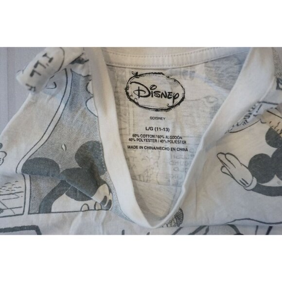 Disney Mickey Mouse Juniors All Over Comic Print, Size L (11/13) - Picture 6 of 6